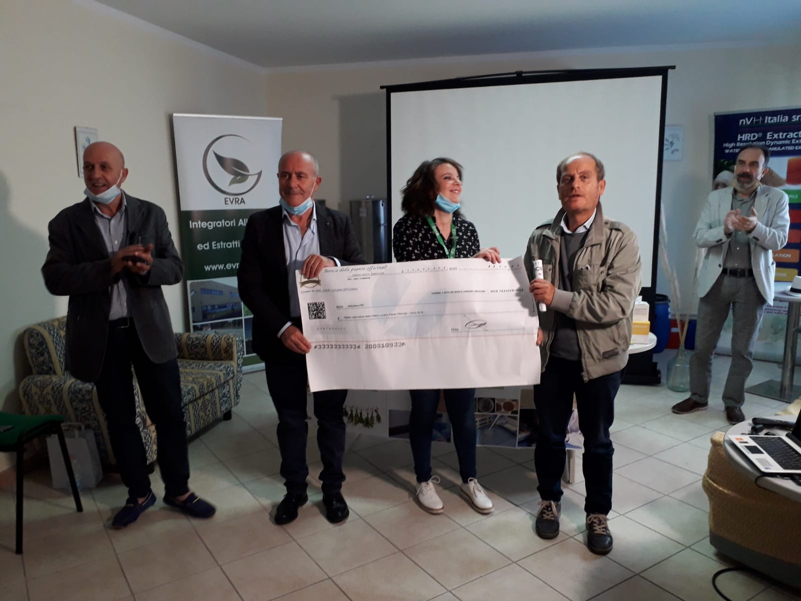 Pio Scaramuzzo, titolare dell'azienda agricola Sanfelice di Lavello premiata a BotanicuM 2020 